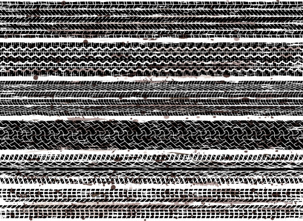 无缝的轮胎痕迹图片下载