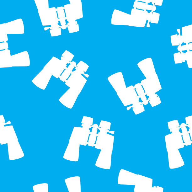 双筒望远镜模式轮廓图片下载