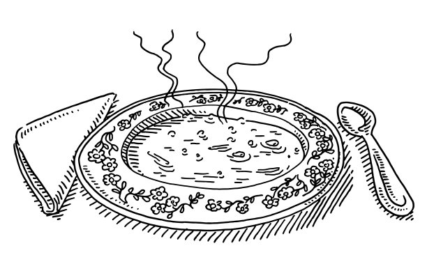 汤粉画图片下载