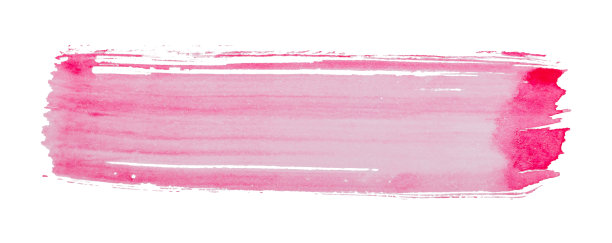 用水彩手绘的条纹。艺术设计元素图片下载