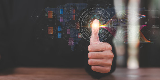 人工智能未来创新理念、云计算网络技术与全球连接大数据数据库、金融与银行、网络安全管理、商业网络图片下载