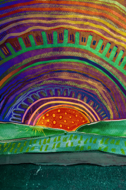 现代抽象景观图片下载