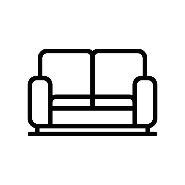 沙发线图标图片下载