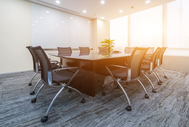 现代董事会会议室库存照片图片下载