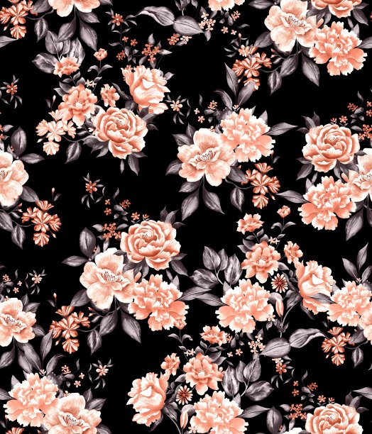 水彩花卉图案图片下载