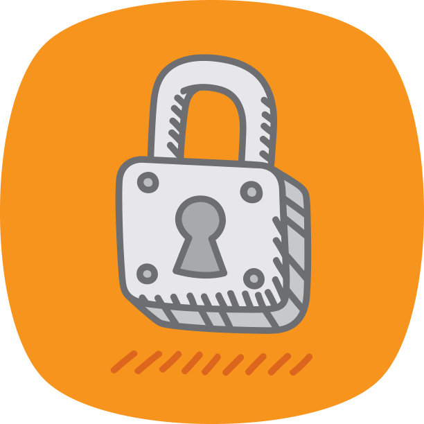 锁涂鸦1图片下载