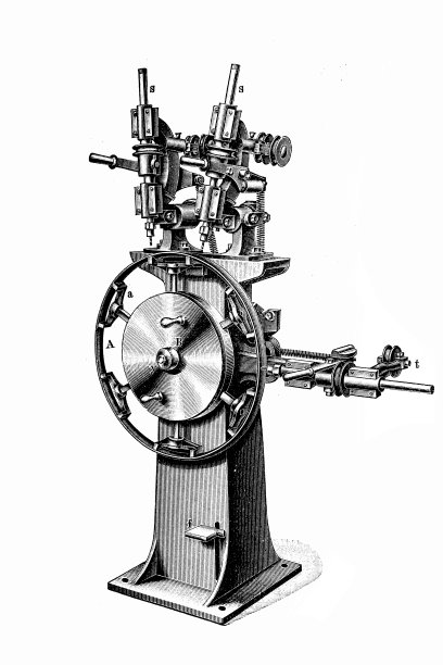 自行车工程机械，轮辐滚丝机图片下载