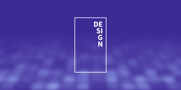 蓝色抽象背景与模糊的形状图片下载