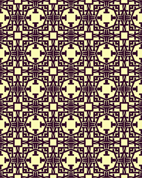 美丽的几何无缝图案设计装饰，壁纸背景插图与奶油色和米色的背景图片下载