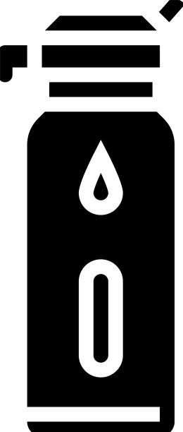 水瓶字形图标图片下载