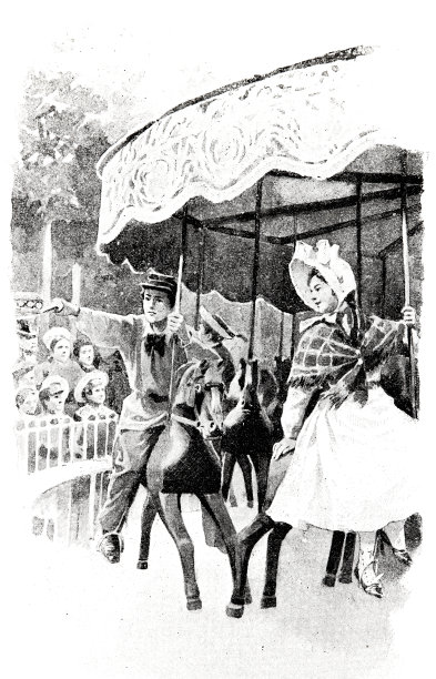 集市旋转木马上的乐趣图片下载