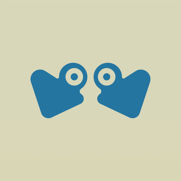 青蛙标志设计理念。简单的青蛙轮廓标志模板图片下载