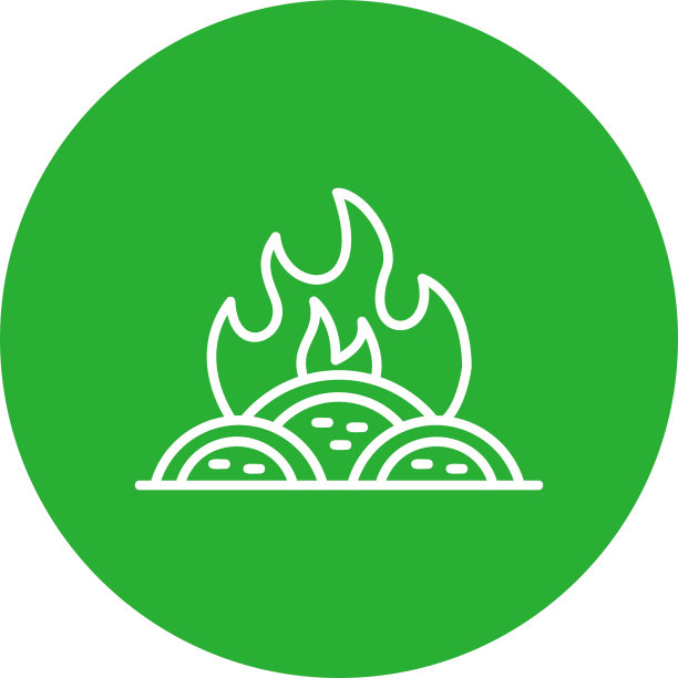 焚烧图标图片下载