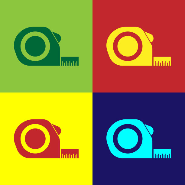 颜色轮盘结构图标孤立的颜色图片下载