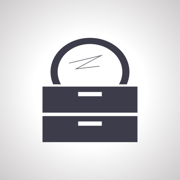 梳妆台镜像图标。有镜子图标的抽屉柜图片下载