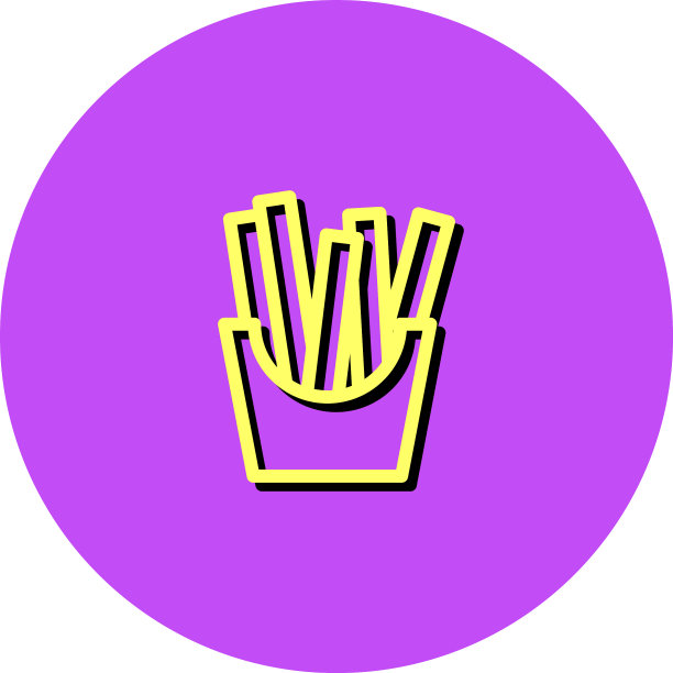 炸薯条。图片下载