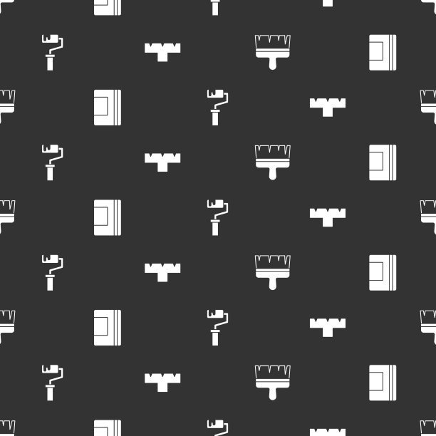 设置油漆刷螺旋和笔记本滚筒图片下载