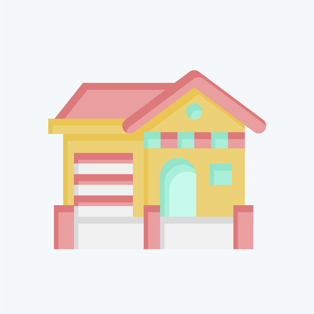 与住宿符号相关的小屋图标图片下载