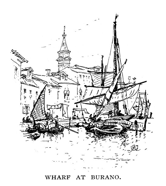 意大利布拉诺码头图片下载