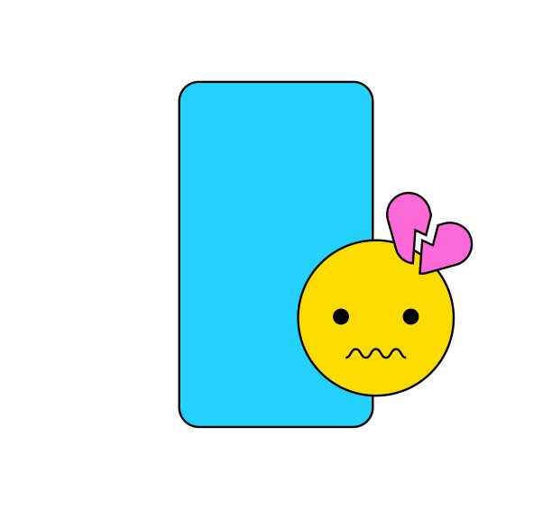 智能手机上的表情符号颜色图片下载