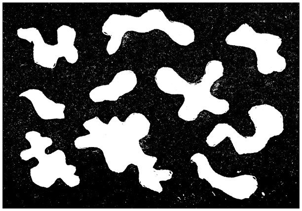 古董插图，地质学:岩石孔隙度图片下载