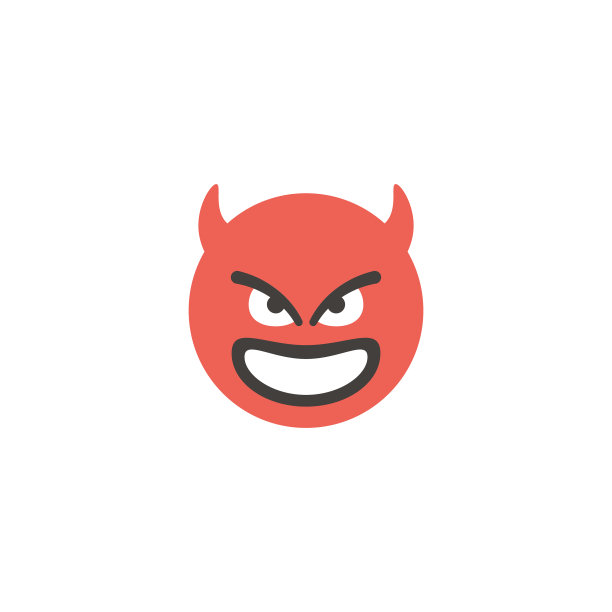 Emoticon大脸平面设计风格图片下载