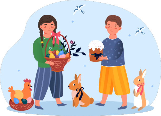 复活节贺卡图片下载