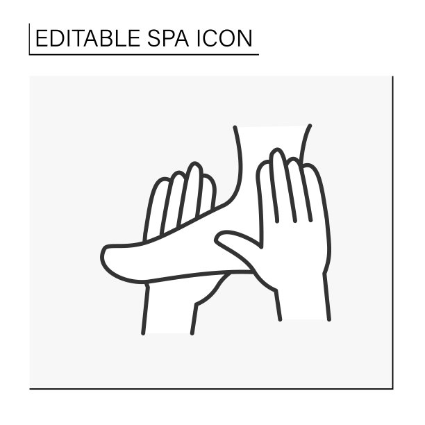 美容程序线图标图片下载