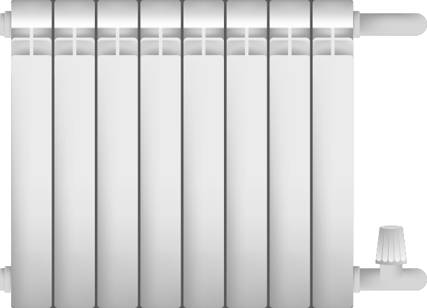 金属铸造散热器，用于室内蒸汽加热图片下载