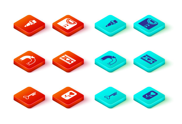 把钥匙放在心形花玫瑰爱情磁铁上图片下载