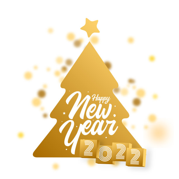 2022年的新年信件。节日贺卡。抽象的矢量图。节日设计适用于贺卡、请柬、日历等实物插图图片下载