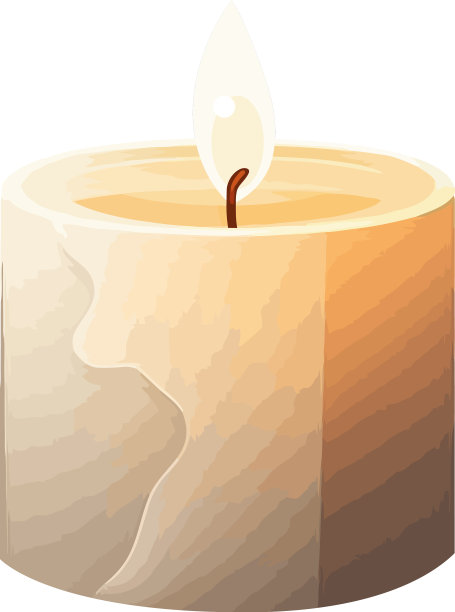 燃烧的蜡烛图案图片下载