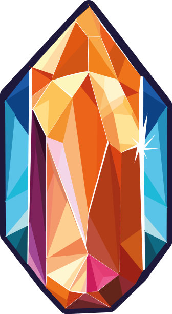 闪亮的宝石象征着爱情和财富图片下载