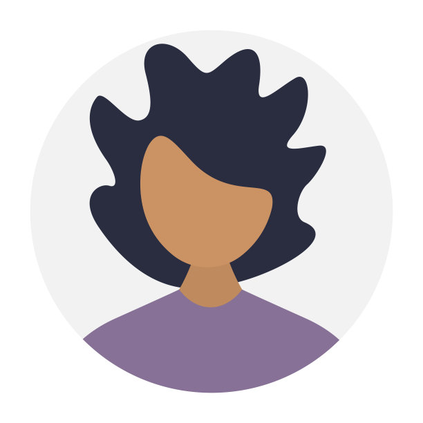 摘要头像图标-配置文件不同的空脸的社会网络和应用程序-矢量插图图片下载