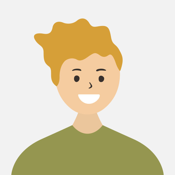 摘要头像图标-配置文件不同的空脸的社会网络和应用程序-矢量插图图片下载