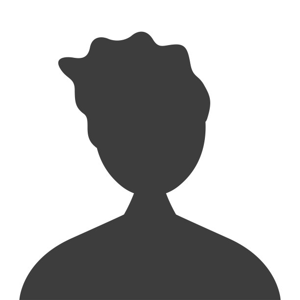 摘要头像剪影图标-配置文件不同的空脸为社会网络和应用程序-矢量插图图片下载