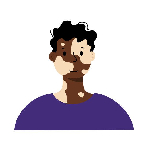 白癜风的一天的概念图片下载