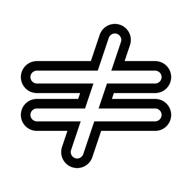 不等式图标向量图片下载