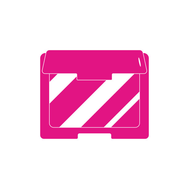 芭比娃娃风格的腮红贴纸。粉红色的颜色。在白色背景上孤立的平面插图。图片下载