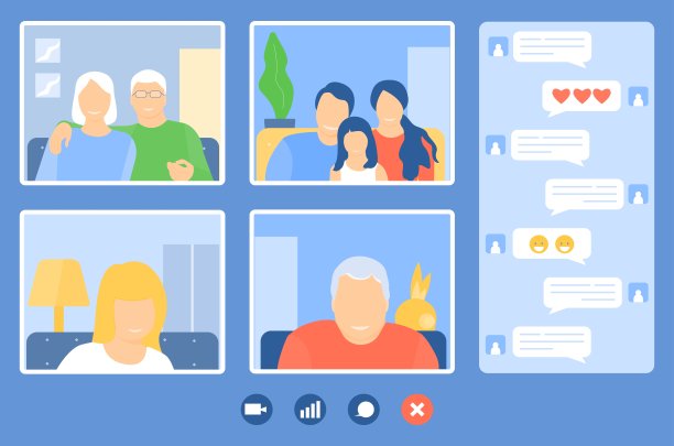 家庭视频聊天图片下载