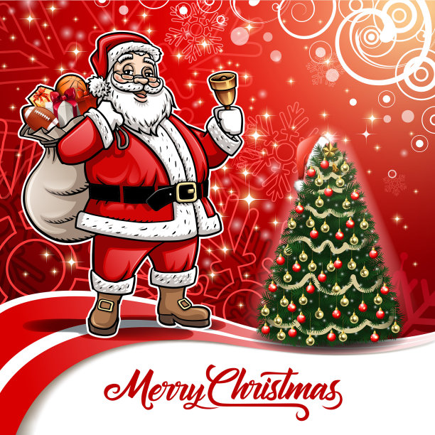 华丽的新年贺卡图片下载