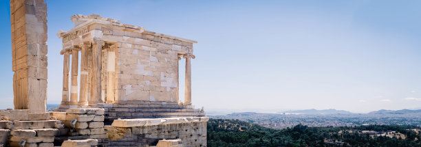雅典卫城景观图片下载