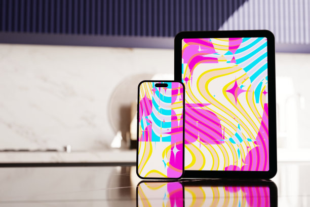 智能手机和平板电脑的家庭生活方式图片下载