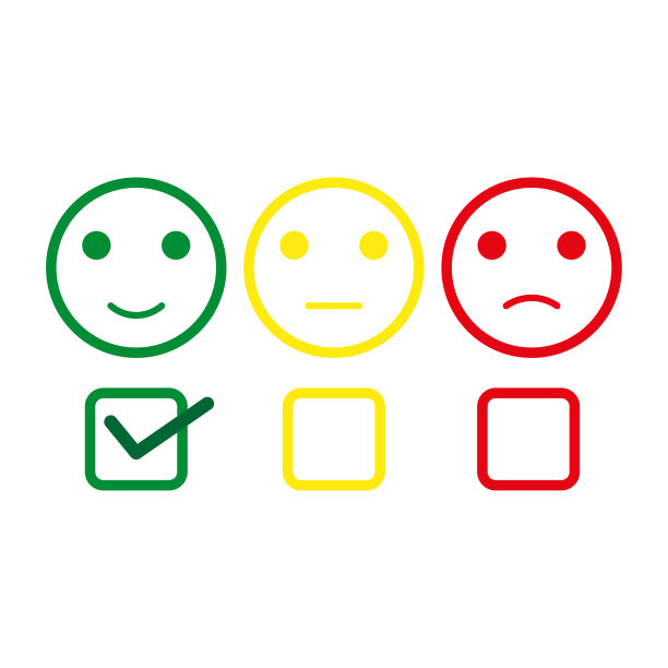 积极和消极的反馈。矢量插图。每股收益10。图片下载