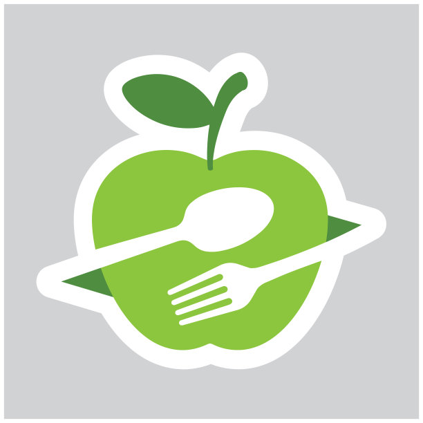 健康食品图标，标志，设计，标签，元素，贴纸。图片下载