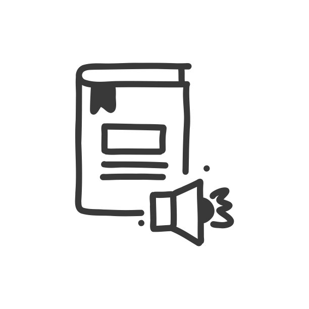 有声读物线图标，草图和涂鸦设计，像素完美，可编辑的笔画。书籍，在线学习，教育。图片下载