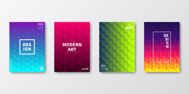 宣传册模板布局，封面设计，商业年度报告，传单，杂志图片下载