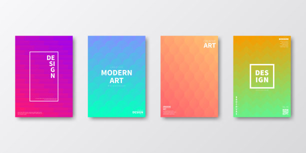 宣传册模板布局，封面设计，商业年度报告，传单，杂志图片下载