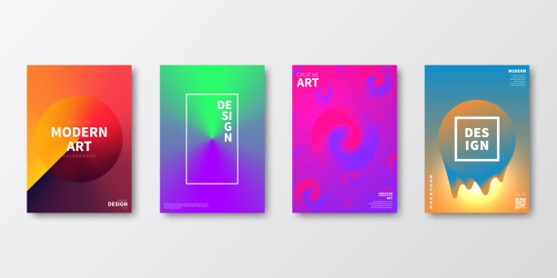 宣传册模板布局，封面设计，商业年度报告，传单，杂志图片下载