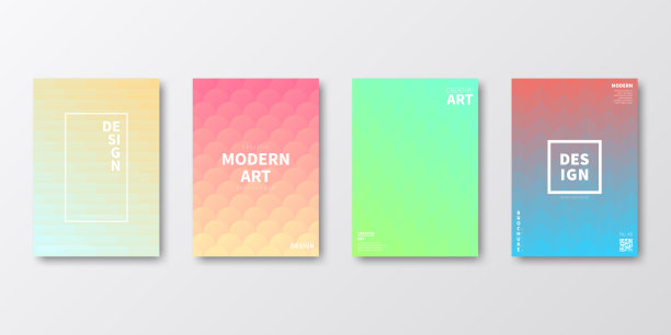 宣传册模板布局，封面设计，商业年度报告，传单，杂志图片下载